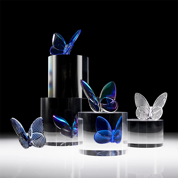 Baccarat Lucky Diamond Midnight Butterfly